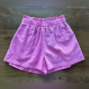 Petal & Pup, High Waisted Pink Shorts, S/M